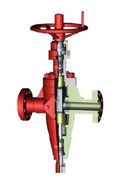 geothermal expanding gate valve